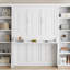 Lit escamotable double avec bureau et bibliothèque
