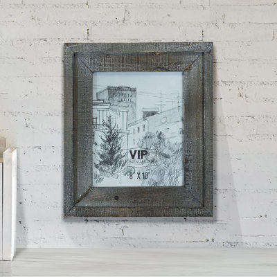 Henryetta Antique Gray Picture Frame