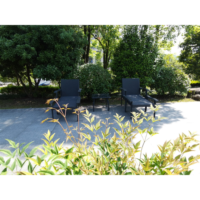Chaises longues d'extérieur, Gris