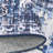 Vintage Washable Rug, Low-Pile, Thin, Stain-Resistant, Non-Slip for Living Room, Bedroom, Dining, Blue-618167438