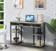 Edwin No Tools Writing Desk with Shelves