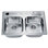 33" L x 22" W Rectangular Drop-In Single Bowl Stainless Steel Kitchen Sink