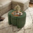 Buckler Round Storage Ottoman-179940570