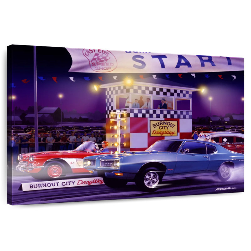 Mehar Drag City, 26" H x 39" W
