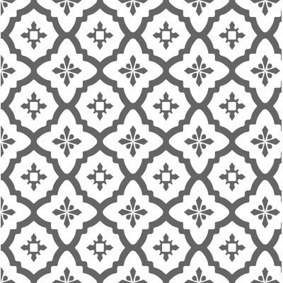 45.72cm W x 274.32cm L Vinyl Peel and Stick Mosaic Tile