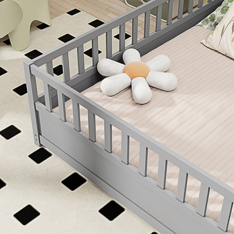 Floor Bed, Gray