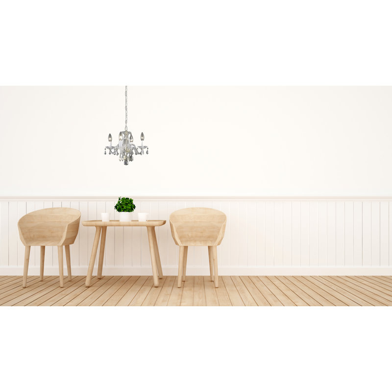 Duska 4 - Light Chandelier, Gold