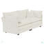 Canapé moderne en tissu pour causeuse pour le salon, canapé 2 places à assise profonde de grande taille avec 4 coussins