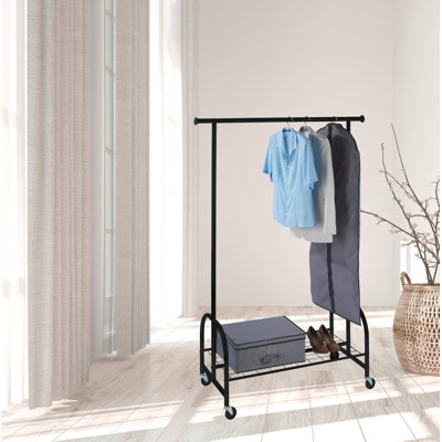 121cm Rolling Clothing Rack