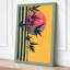 Bamboo and Rising Sun Japandi - Wrapped Canvas-1074891118-1074891125
