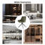 Chaise de bureau en lin Loklun-349842863