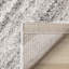 Tapis gris neutre à double losanges Defeo-1718388231