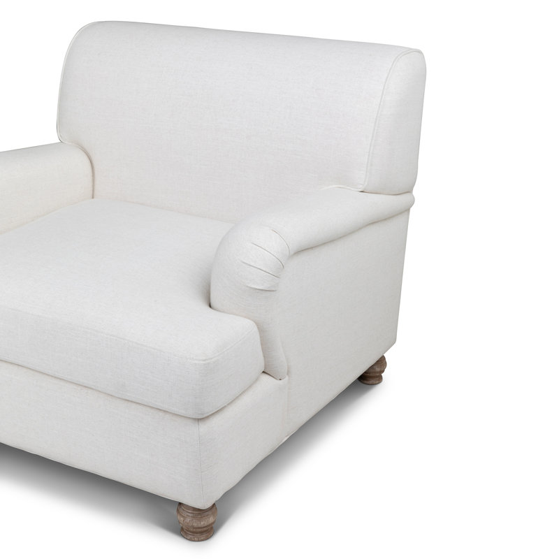 Kenwood Occasional Chair, Mocha, Ivory