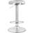 Silvia Swivel Adjustable Height Counter Stool with Metal Frame