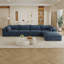 Canapé Boneless Cloud, tissu en velours côtelé, sièges profonds, conception à deux couches, coussin amovible-1337711970-1315627665-1309065028