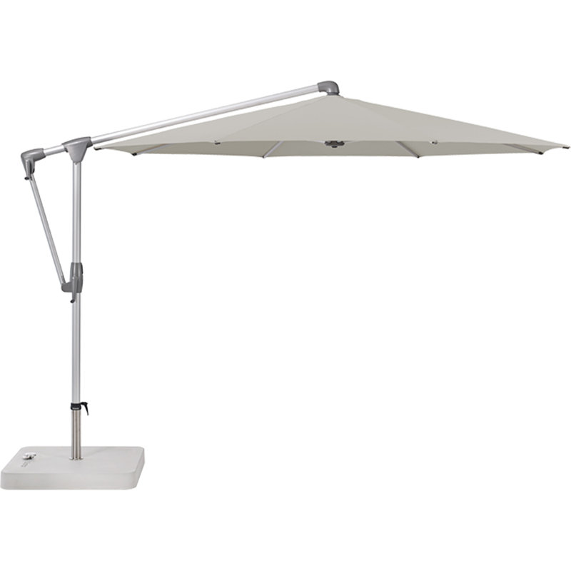 Floyd Cantilever Parasol, Taupe, 260cm H x 330cm W x 330cm D