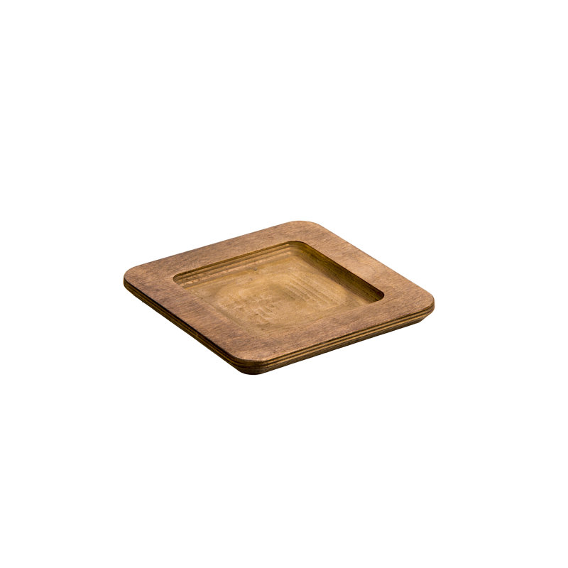 Soulignement carré en bois