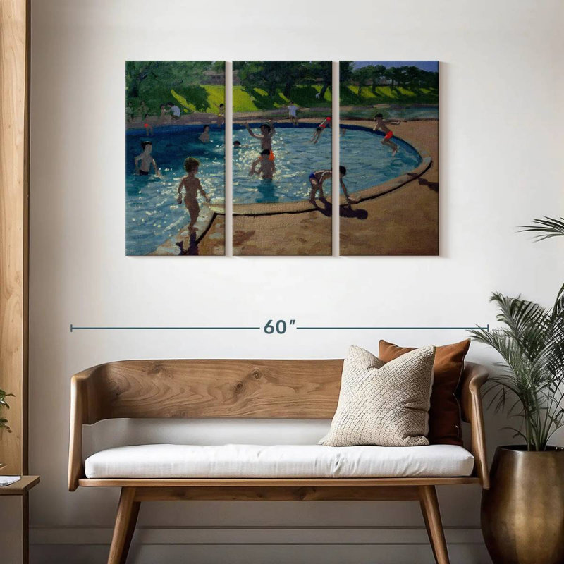 Sireci Swimming Pool 1999, 28" H x 45" W