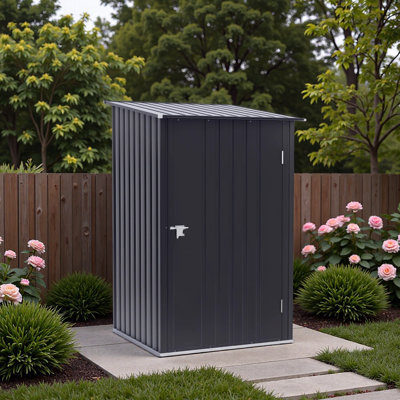 Lockable Tool Shed,Small Shed,Metal Garden Shed,Outdoor Shed