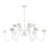 12 - Light Steel Dimmable Chandelier