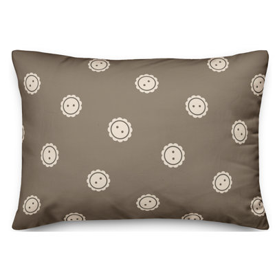 Coussin lombaire à boutons