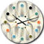 Horloge murale rétro Mid-Century-40748257