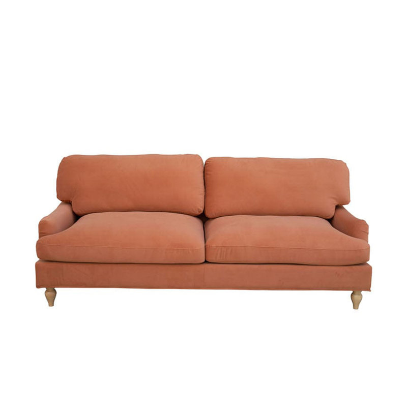 Kopervik 3 Seater Sofa, Bunburry Orange Velvet