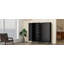 Winston Porter Modern Freestanding Wardrobe Armoire with Two Door-813717708