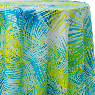 Floral Polyester Tablecloth