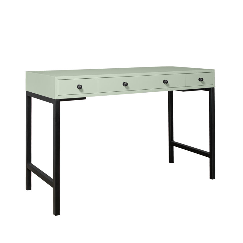 Maple Writing Desk, Celery Green