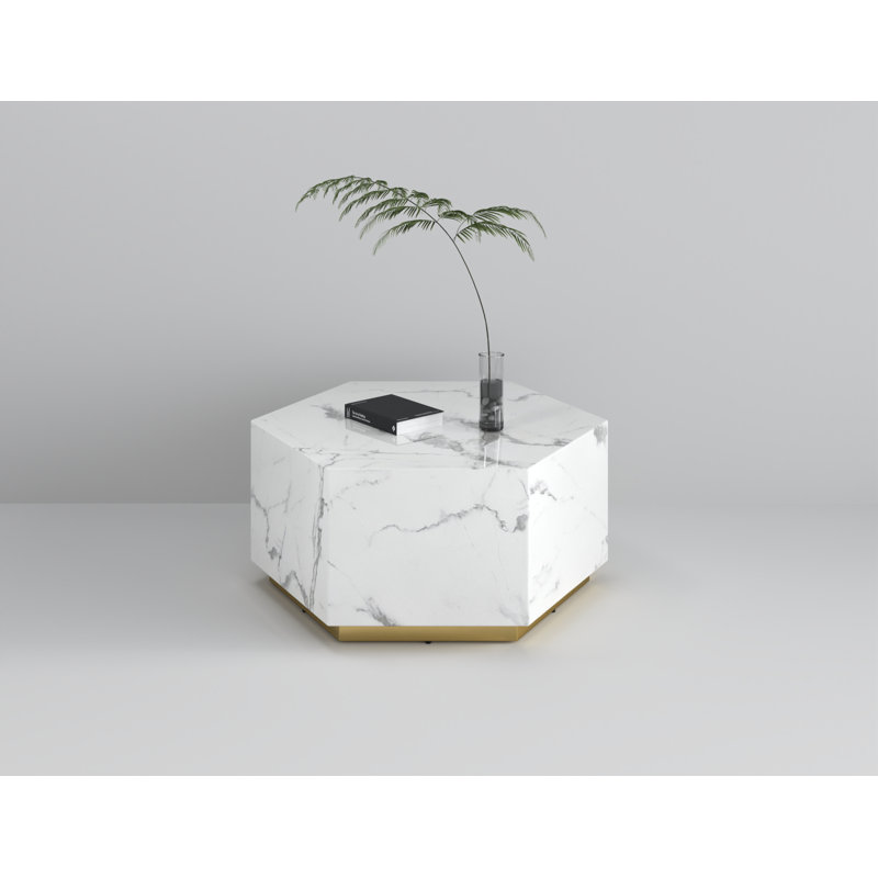 Table basse Zahil, Blanc