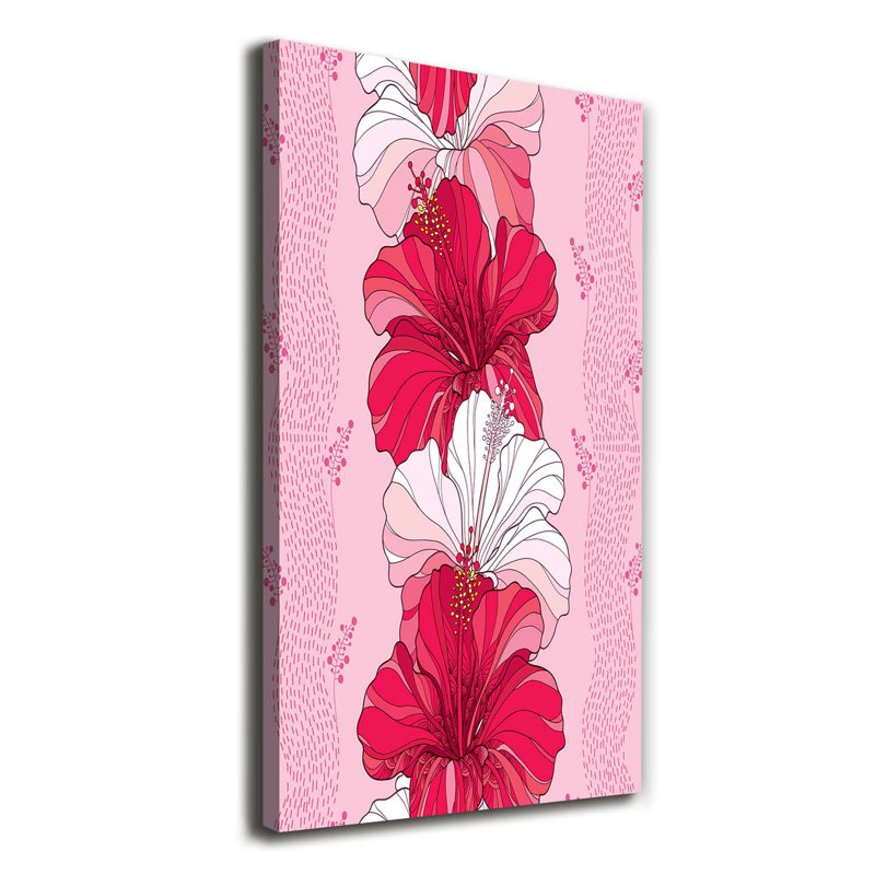 Hibiscus - Wrapped Canvas Print