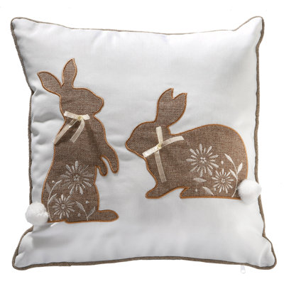 National Tree Company 16" Easter Bunny Pillow