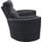 Bre Jelissa 40" W Polyester Upholstered Swivel Recliner with Integrated USB Port -897757158