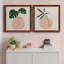 Simple Nature III - Ensemble de 2 peintures sur toile encadrées-2113175226-2113175221