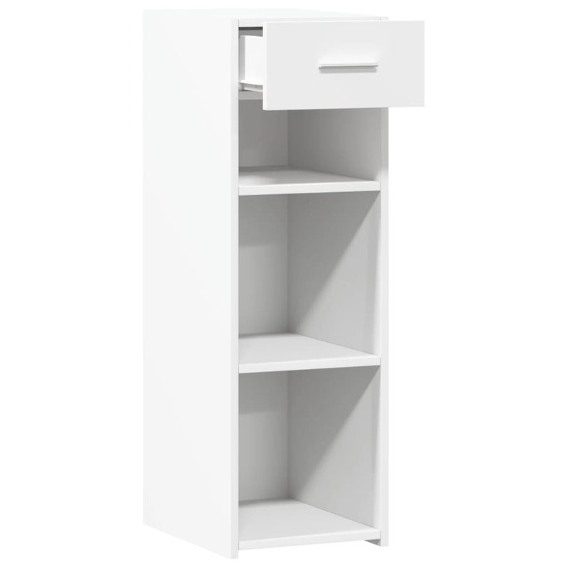 Anquette 93 cm H x 30 cm W Standard Bookcase, White