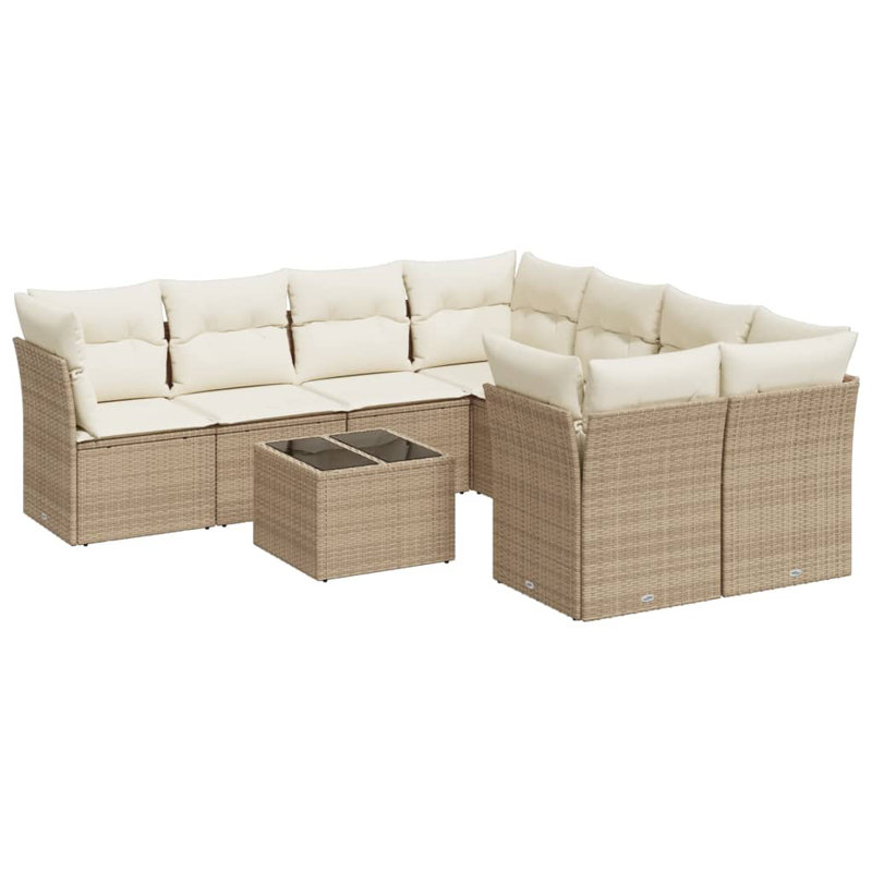 Ensemble de canapé de jardin Vidaxl