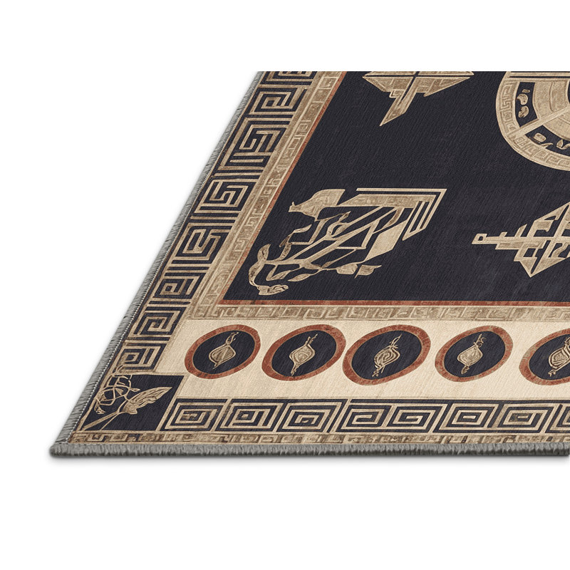 Corinthian Coil Rug, Rectangle 5' x 8'