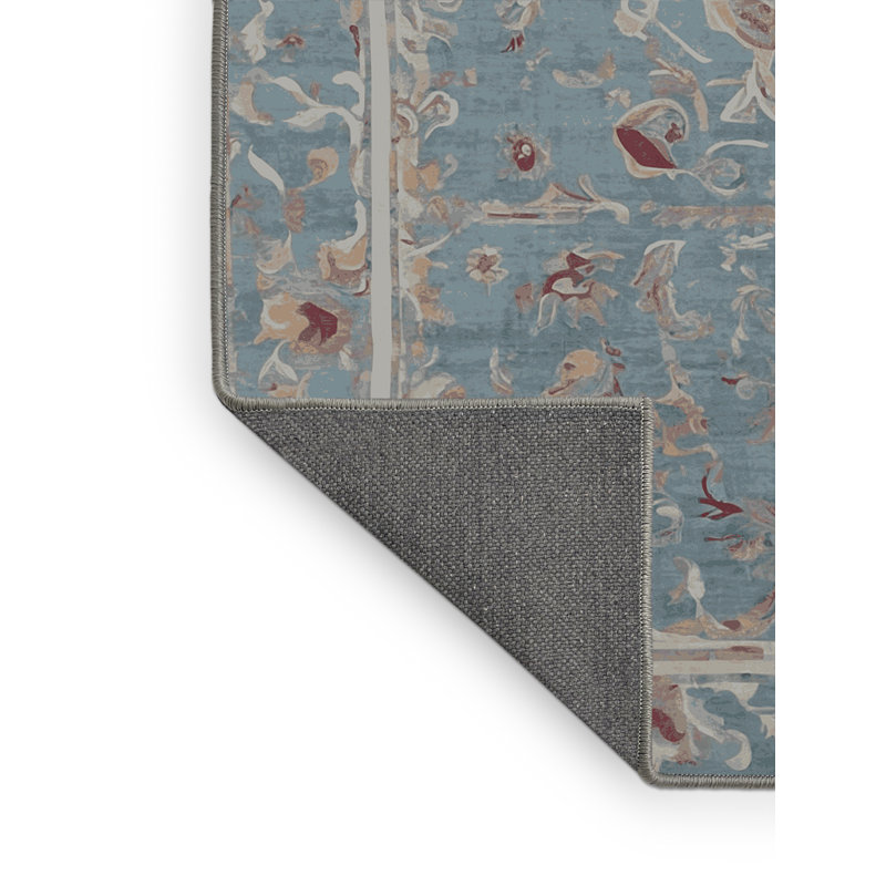 Tapis gris soyeux et moelleux, Rectangle 2 pi x 3 pi