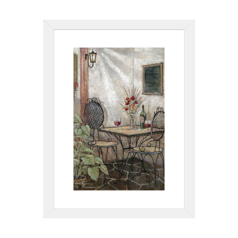 «The Venetian» par Ruane Manning - reproduction d'art, Papier encadré blanc, Blanc, H 24 po x l 16 po x P 1 po