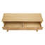 Console cannelée 55 "avec tiroirs semi-circulaires
