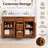 Claireville 60 " W Freestanding Standard Double Vanity Bathroom Vanity With Marble Top