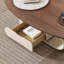 Table basse simple de style crème moderne-105974130
