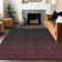 Premium Machine Washable Prisco Merlot Rug