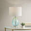 Lampe de table en verre Ombre
