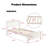 Twin Size Wood Platform Bed-1664058572