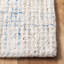 Tapis en laine / coton touffeté à la main Terkel en brun / bleu / ivoire-2094419299