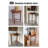 26.77" Brown Semi-Circle Solid + Manufactured Wood Console Table