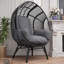 Fauteuil de patio en osier PE-1025786739-1025786738