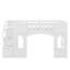 Lit mezzanine simple avec fenêtre-313436006